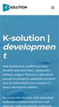 Mobile Screenshot of k-solution.net