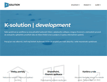 Tablet Screenshot of k-solution.net